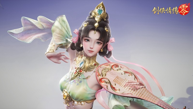 Luo Xin Rita leads! "Swordsman Love: Zero" star anchor Tiantuan helped the public beta